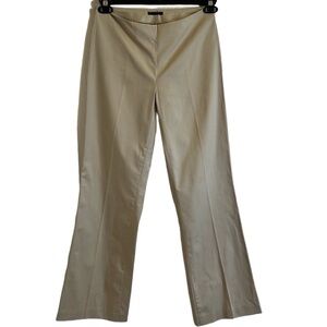 Sisley Straight Leg Khaki Tan Trousers. Size 40